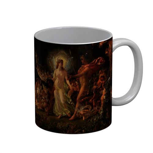 Mug Céramique Paton La Querelle D'oberon Peinture Mythologie Shakespeare
