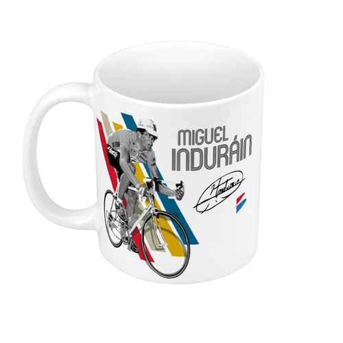 Mug Céramique Miguel Indurain Vintage Vélo France Cyclisme Tour