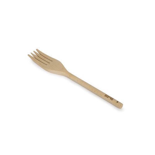 Fourchette Manche Rond 22cm En Hetre