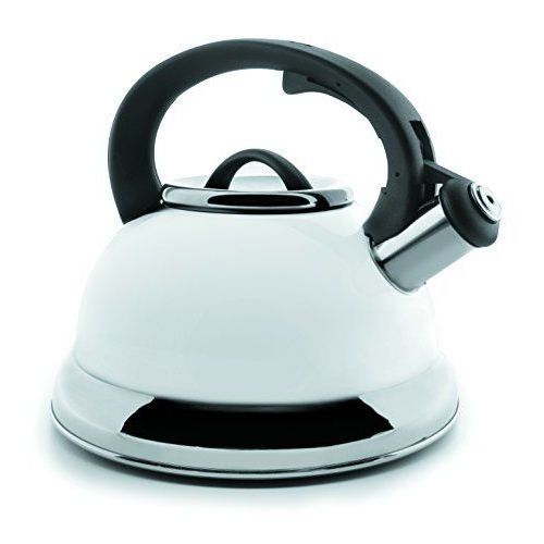 Lacor 68643 Bouilloire Sifflante Inox Blanc