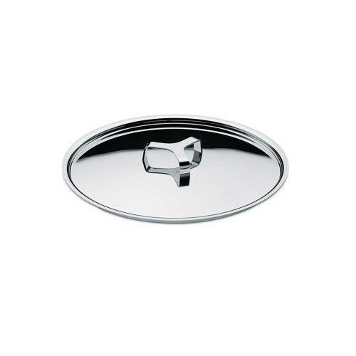 A Di Alessi Ajm200/20 Pots & Pans Couvercle En Acier Inoxydable 18/10 Brillant 20 Cm
