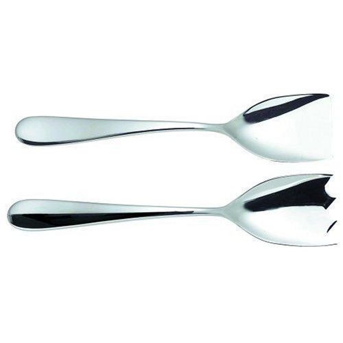 Alessi 5180/14 Nuovo Milano Couverts À Salade En Acier Brillant
