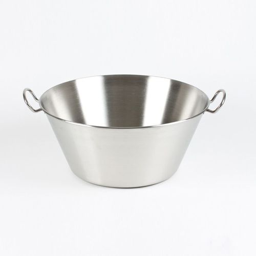 Bassine À Confiture Conique En Inox 45 Cm