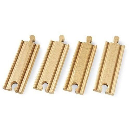 Brio - 33334 - Circuit De Train En Bois - Petites Droites