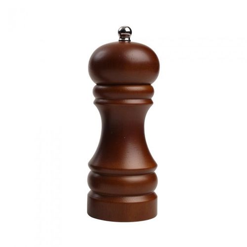 Moulin À Sel Capstan Hauteur 15 Cm En Hévéa Cacao