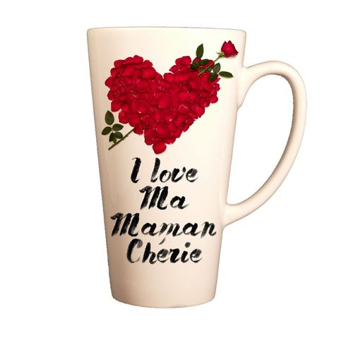Mug Cadeau Fête Des Mères I Love Ma Maman Cherie