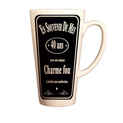 Mug Cadeau Souvenir De Mes 40 Ans