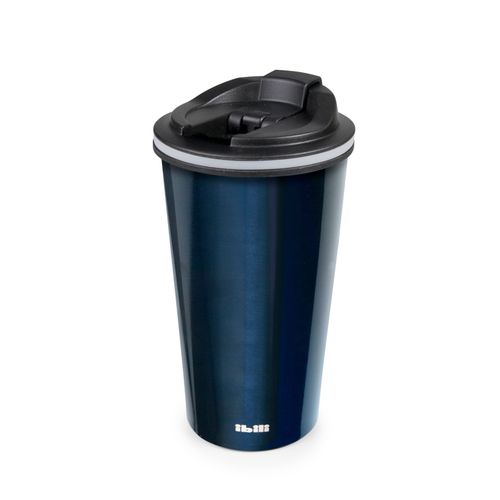 Mug Isotherme Blue Fonce 410 Ml