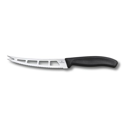 Couteau À Fromage À Pâte Molle Et À Beurre Swiss Classic Noir, 13 Cm