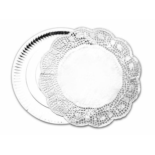 3 Plats 32 Cm+3 Napperons Ronds 34