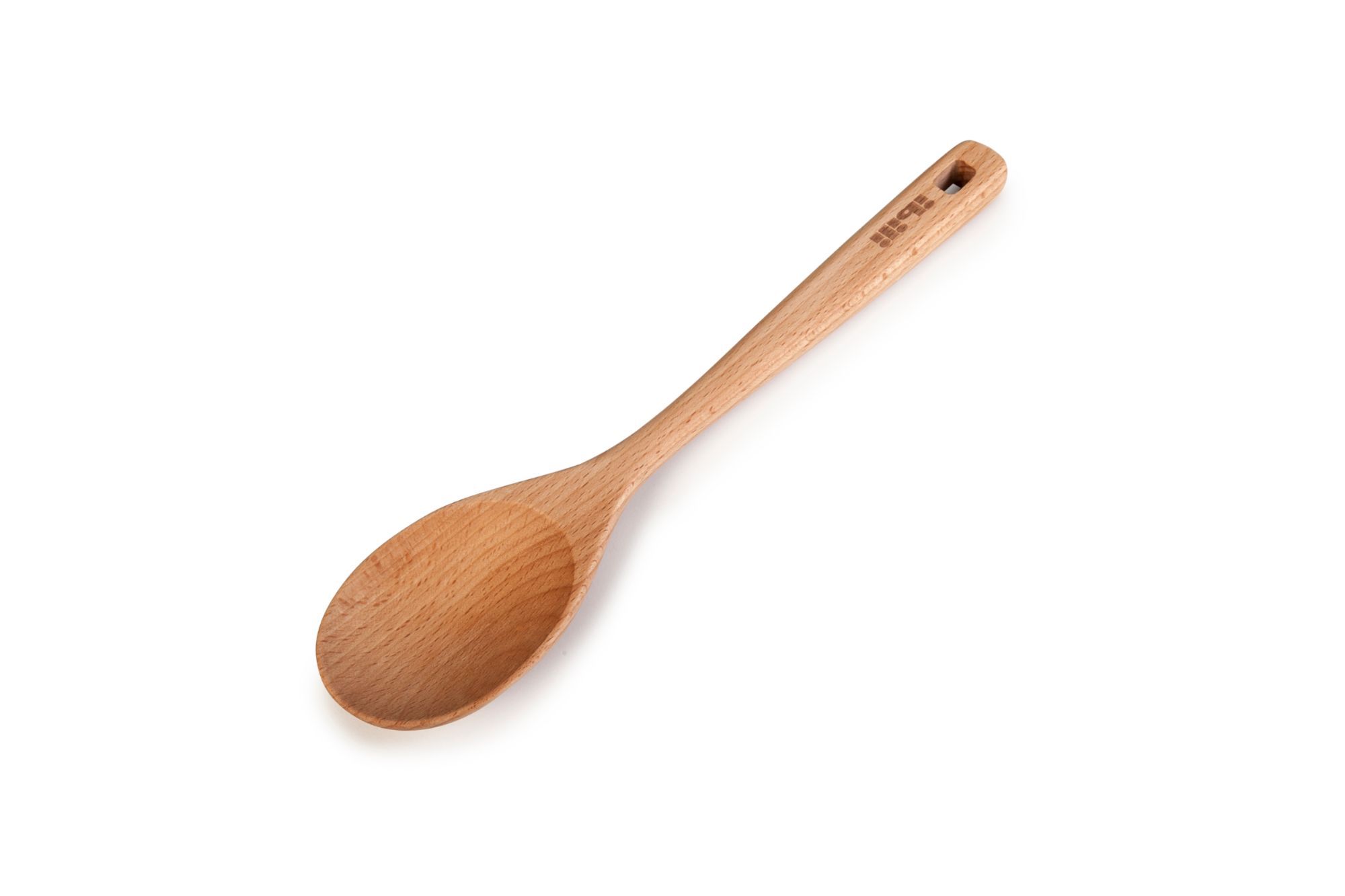 Cuillere Ronde Hetre Huilee 30 Cm
