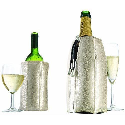 Vacu Vin - Rapid Ice - Refroidisseur Pour Bouteille De Vin Et Champagne - Argenté Import Grande Bretagne