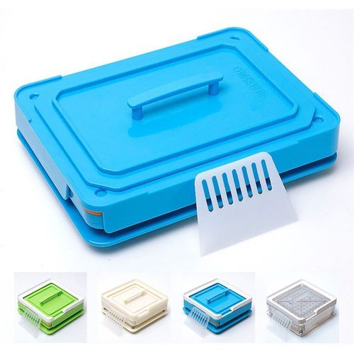 Remplisseuse De Gélules- Machine De Remplissage De Capsules De Taille -Capsules Manuelle 0# - 100 Trous En Plastique -Bleu