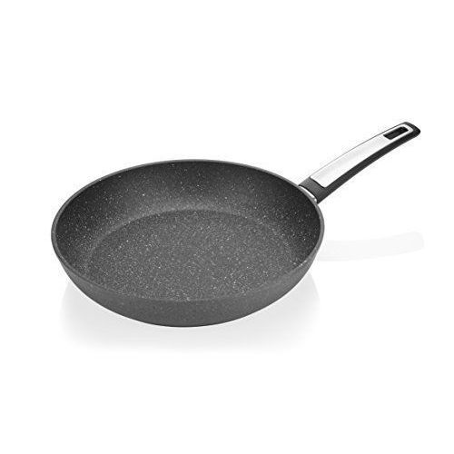 Tescoma I-Premium Stone Poêle En Acier Inoxydable, Noire, Diamètre 30 Cm