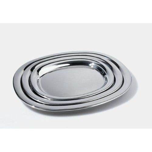 Alessi Plateau En Inox 18/10 Brillant 30 Cm