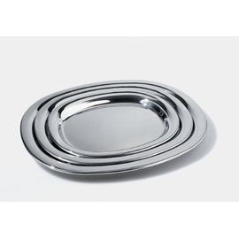 Alessi Plateau En Inox 18/10 Brillant 30 Cm