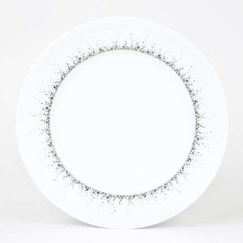 Assiette Plate Boréalis Gris 27 Cm (Lot De 6)