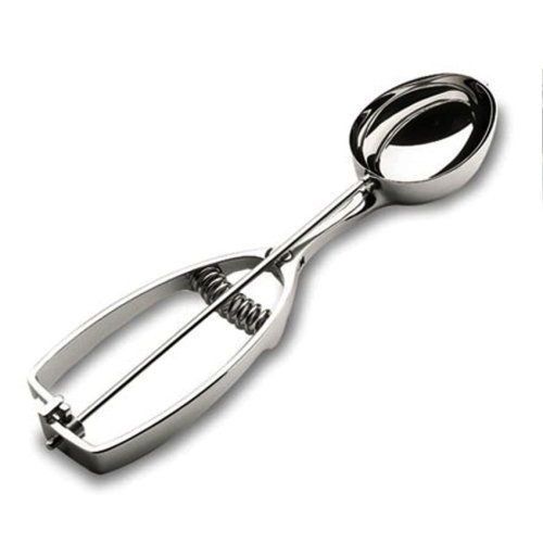 Lacor - 67163 - Cuillère À Glace Ovale Luxe En Inox 63x48