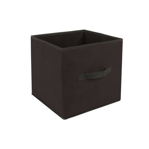 Boîte De Rangement Pour Meuble - 31 X 31 Cm - Noir