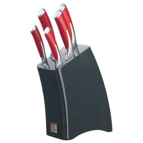 Bloc De 5 Couteaux Kyu Fire