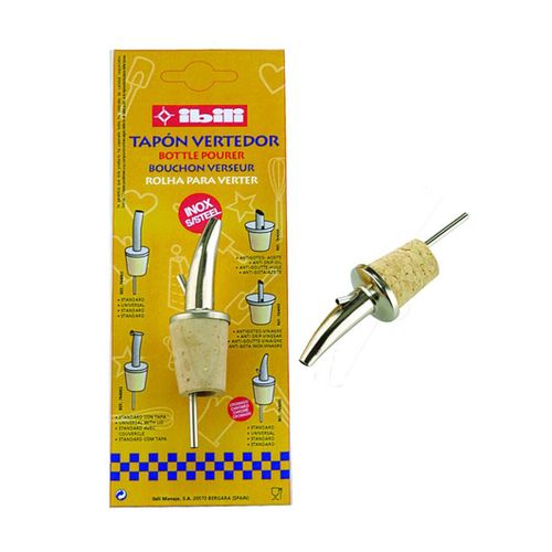 Bouchon Verseur Conique Chrome En Blister