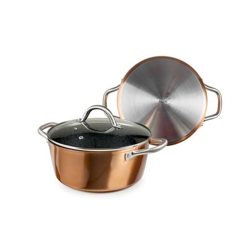 Faitout Avec Couvercle Natura Copper 24 Cm