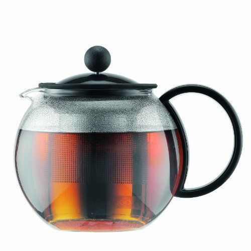 Bodum 1812-01 Theière À Piston Assam Filtre Inox 0,5 L
