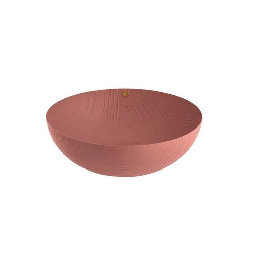 Tasse Alessi-Placage En Acier Coloré Et Résine, Brun Avec Décoration En Relief