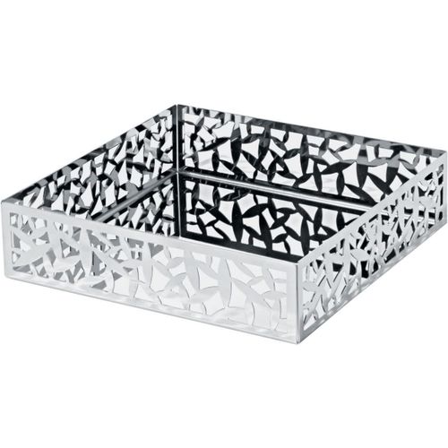Alessi Msa10 Cactus! Porte-Serviettes En Papier De Table Avec Bord Ajouré En Acier Inoxydable 18/10