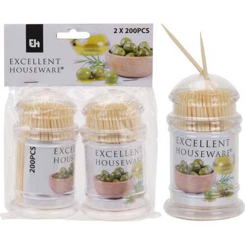 Piques Cocktails 2 X 200 Pcs