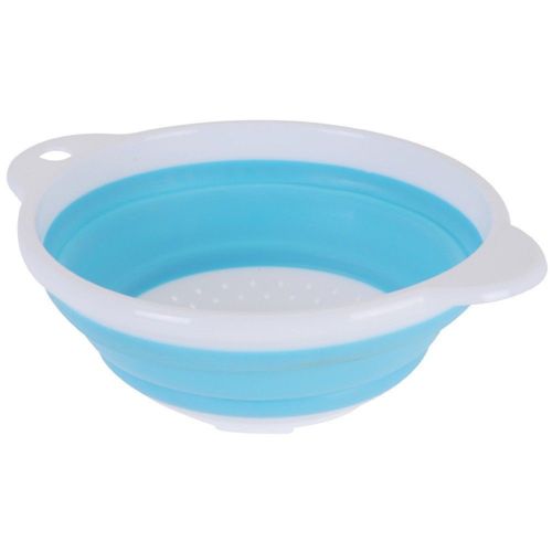 Passoire Pliable En Silicone Plastique Egouttoir À Légumes Fruits Riz Pâtes Cuisine