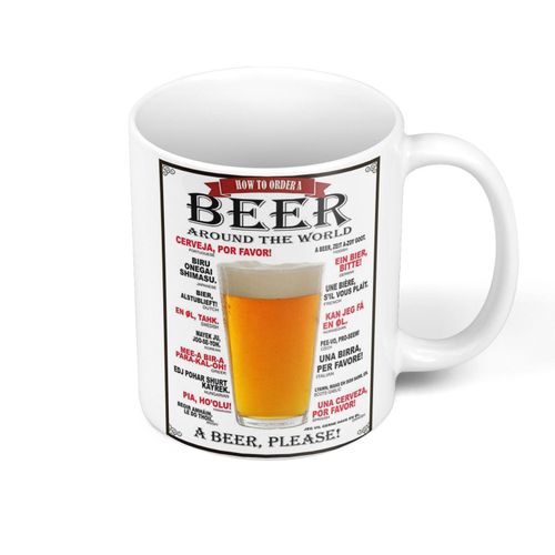 Mug Céramique Comment Commander De La Bière Dans Le Monde