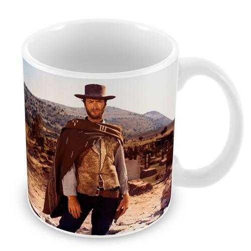 Mug Céramique Tasse Photo De Film Western Clint Eastwood Cowboy Vieux Cinéma Original 3