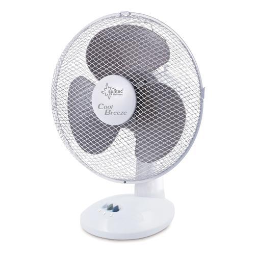 Suntec Ventilateur de Table COOLBREEZE 2500 TV ? 25 cm, silencieux, 2 vitesses, puissance max. 20 W