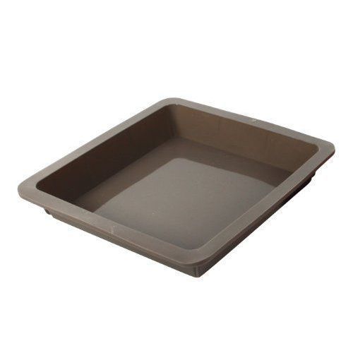 Crealys 513015 Moule Carré En Silicone Candy Gris 24 X 24 X 4 Cm