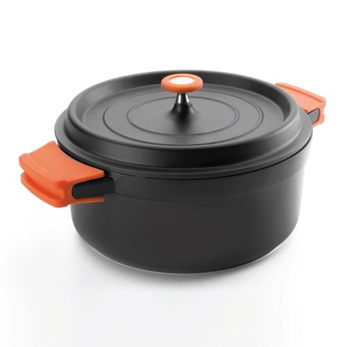 Cocotte 16 Cm En Fonte D'aluminium Avec Couvercle