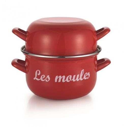 Baumalu - Marmite à Moules 18cm Rouge - 312868