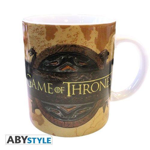 Game Of Thrones - Mug - 320 Ml - Opening Logo - Porcl. Avec Boîte