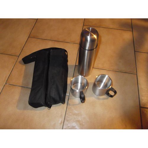 Mug Isotherme Etanche Inox & Ses Tasses Assorties