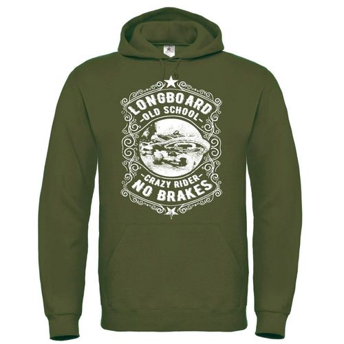 Sweat Homme À Capuche À Capuche Longboard, Skate Old School Sweat Homme À Capuche De Bonne Qualité Cadeau Fête Des Pères, Cadeau De Noël