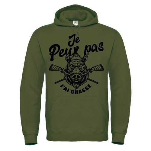 Je Peux Pas J'ai Chasse Sweat Chasseur Homme À Capuche De Très Bonne Qualité
