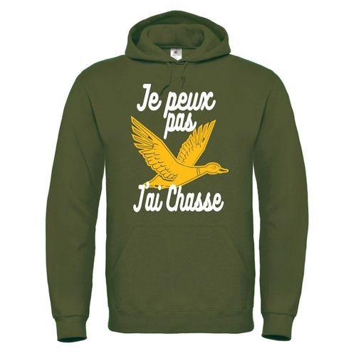Je Peux Pas J'ai Chasse Sweat Chasseur Homme À Capuche De Très Bonne Qualité