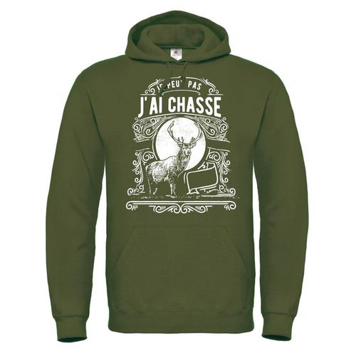 Je Peux Pas J'ai Chasse Sweat Chasseur Homme À Capuche De Très Bonne Qualité