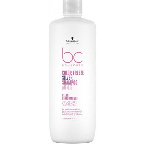 Shampooing Micellaire Argent Bc Ph4.5 Color Freeze Schwarzkopf 1l 