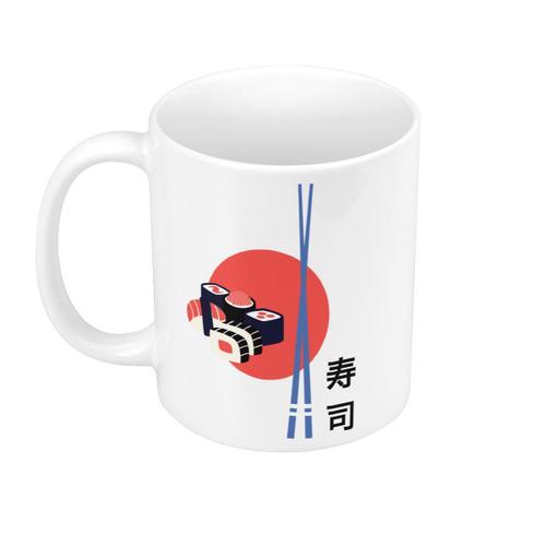 Mug Céramique Sushi Cuisine Poisson Japon Asie Culture