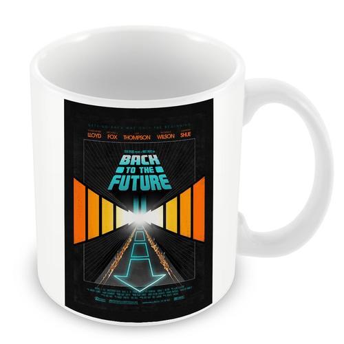 Mug Céramique Tasse Affiche De Film De Livio Bernardo Back To The Future Original Art