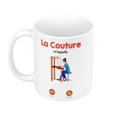 Mug Céramique La Couture M'appelle Mode Loisir Fashion