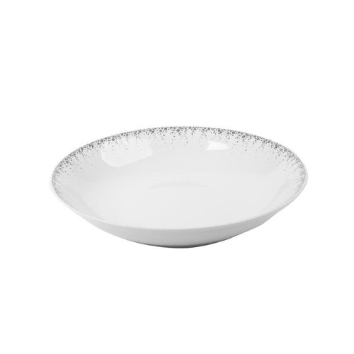 Assiette Creuse Boréalis Gris 20 Cm (Lot De 6)