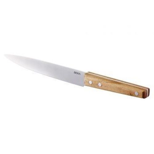 Couteau Tranche Lard Nomad 20 Cm En Acacia