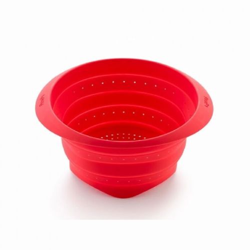 Passoire Pliable Rouge 23 Cm